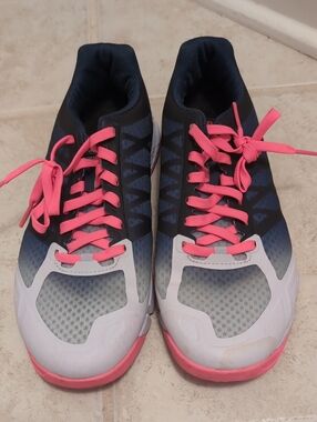 Reebok CrossFit Women’s Athletic Sneakers in Navy and Pink